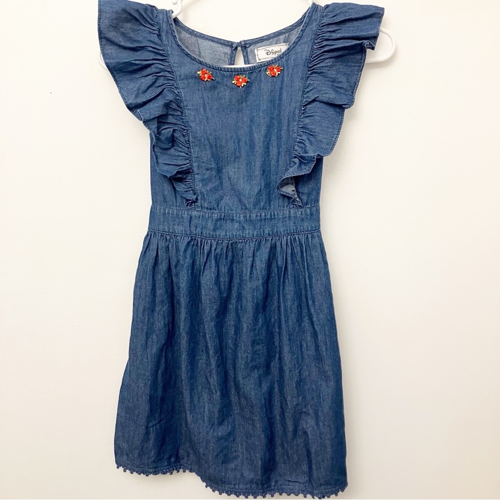 D-Signed Disney denim dress 7-8y